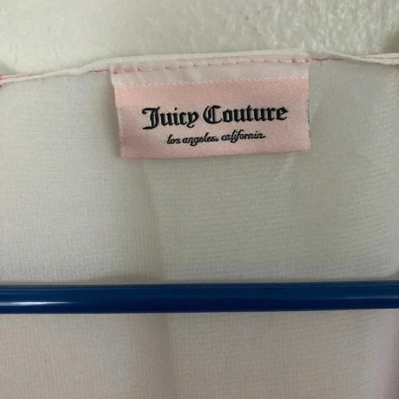 Juicy Couture Ombré Kimono Robe Pink Red White One Size Fits Most - Picture 5 of 5